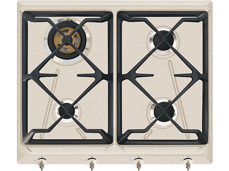 Piano Cottura Smeg Srv864Avogh2, 4 Zone Cottura, 59,5 Cm X 50