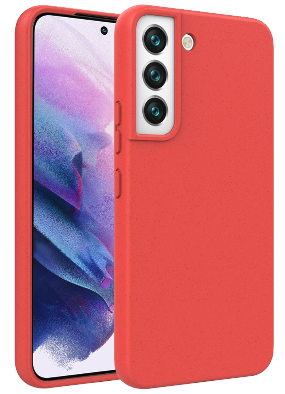 CASE AND PRO GoGreen Samsung S21 FE 5G, piros (GREENSAMS21FE-R)