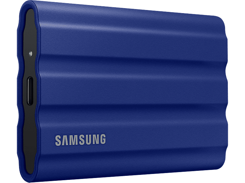 SAMSUNG T7 Shield hordozható SSD, 1TB, USB 3.2, kék (MU-PE1T0R/EU)