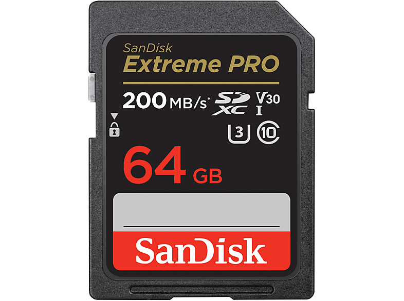 Scheda DI Memoria SanDisk Extreme Pro V30 U3 64Gb