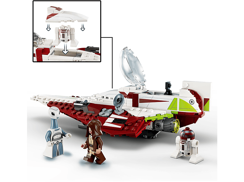 Thumbnail - LEGO Star Wars 75333 Obi-Wan Kenobis Jedi Starfighter™ Bausatz, Mehrfarbig