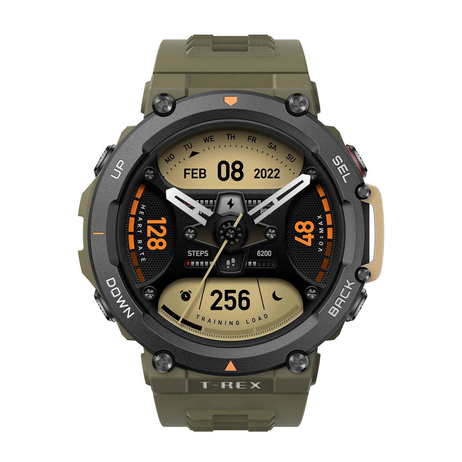 Sportwatch Amazfit T-Rex 2 A2170, Wild Green