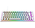 XTRFY K5 65% Genomskinligt Gaming Tangentbord med RGB - Vit