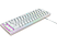 XTRFY K5 65% Genomskinligt Gaming Tangentbord med RGB - Vit