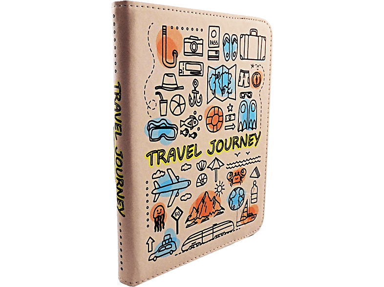 Funda eBook  Maillon Technologique Travel MTeBook6TRAVEL, Para eBook de 6,  Tipo libro, Universal, Multicolor