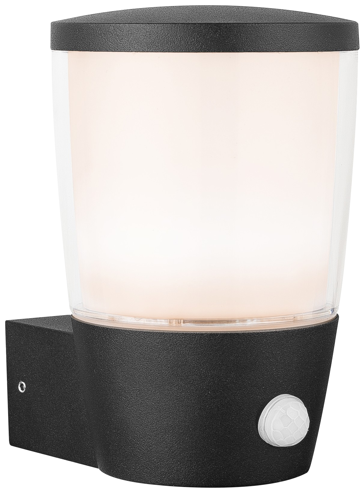 AVIDE Berlin kültéri fali lámpa mozgásérzékelővel, fekete