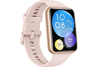 HUAWEI Watch Fit 2 - Active Edition - Smartwatch (130 - 210 mm, Silikon, Sakura Pink/Gold)