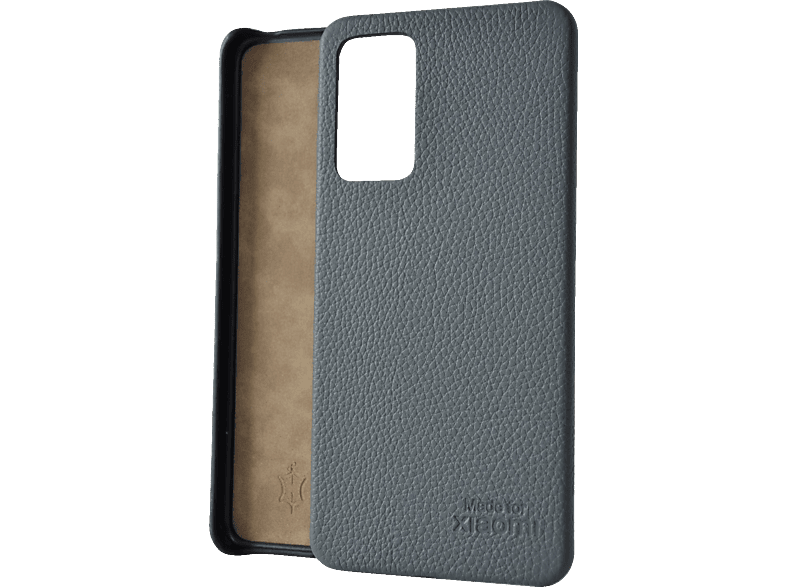 XIAOMI Lenny, Echtleder, Backcover, Xiaomi, Redmi Note 11 Pro/11 Pro 5G, Grey