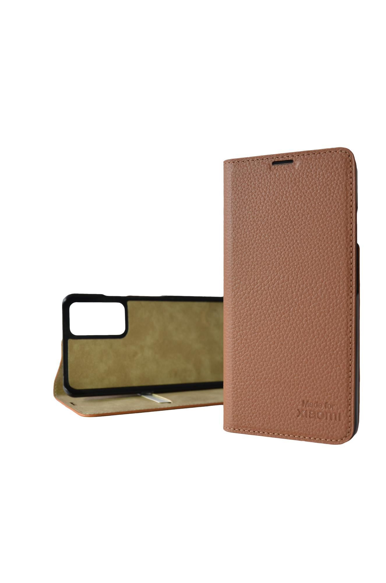 XIAOMI Marc, Echtleder, Bookcover, Xiaomi, Pro/11 11 5G, Note Redmi Cognac Pro