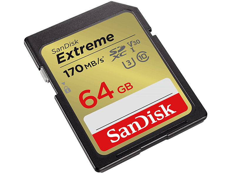 Scheda DI Memoria SanDisk Extreme V30 U3 64Gb