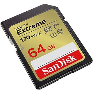 SCHEDA DI MEMORIA SANDISK Extreme V30 U3 64GB