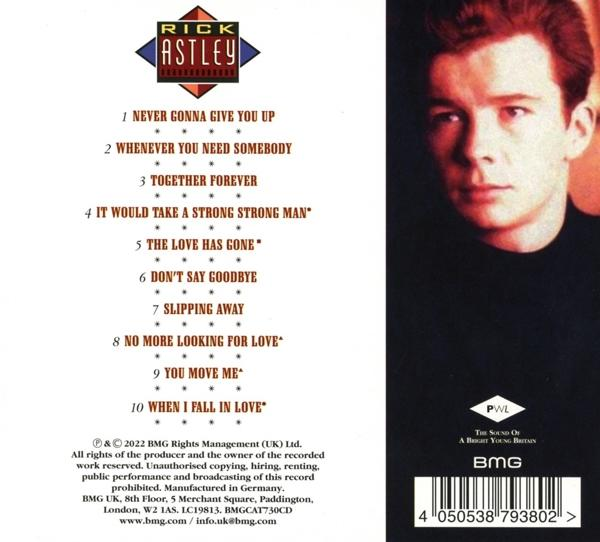 (2022 Somebody Need You Rick Astley Remaster) (CD) - - Whenever