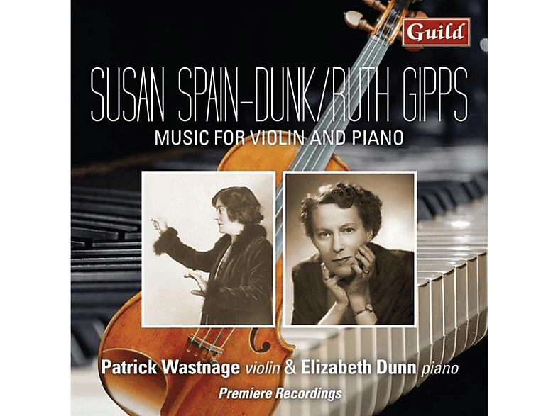 Wastnage,Patrick/Dunn,Elizabeth – Music for violin and piano – (CD)