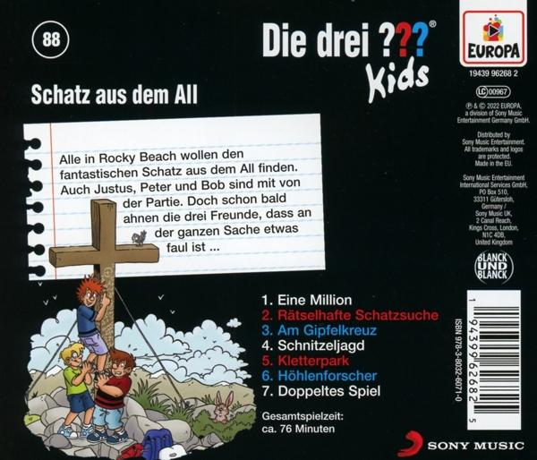Die Drei ??? Kids - Schatz (CD) 88: All aus Folge - dem