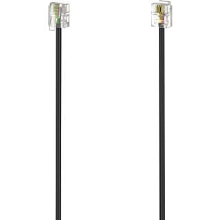 HAMA Modulaire kabel RJ-11 Zwart (00201137)