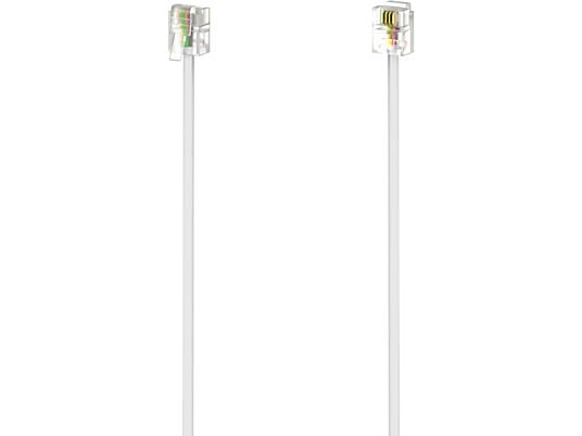 HAMA Modulaire kabel RJ-11 Wit (00201133)
