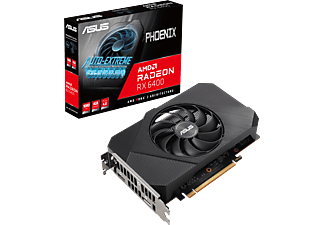 ASUS Grafikkarte Phoenix Radeon RX6400 4G GDDR6, 16 Gbps, 64Bit