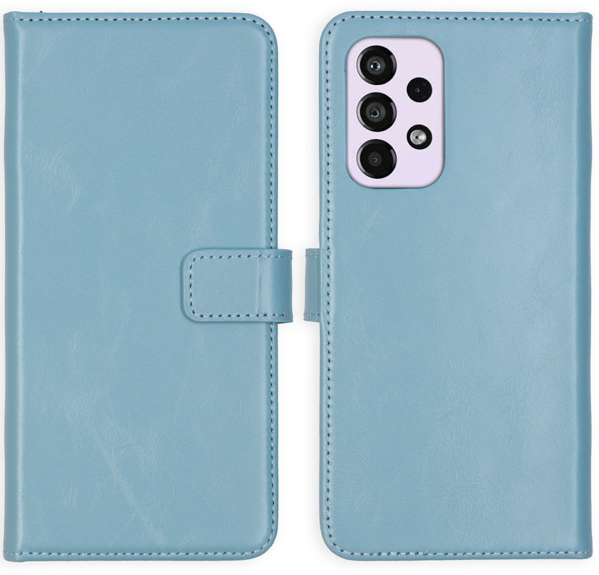SELENCIA Flipcover Galaxy A33 Bleu clair (SH00047541)