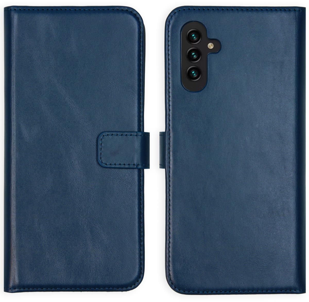 SELENCIA Flipcover Galaxy A13 4G Donkerblauw (SH00049568)