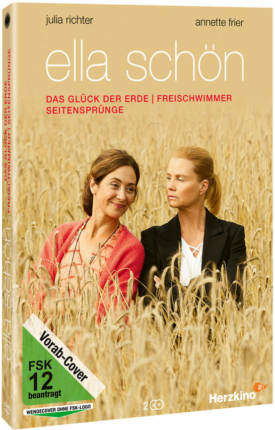 DVD-Cover mit zwei Frauen in einem Weizenfeld und Text auf Deutsch.