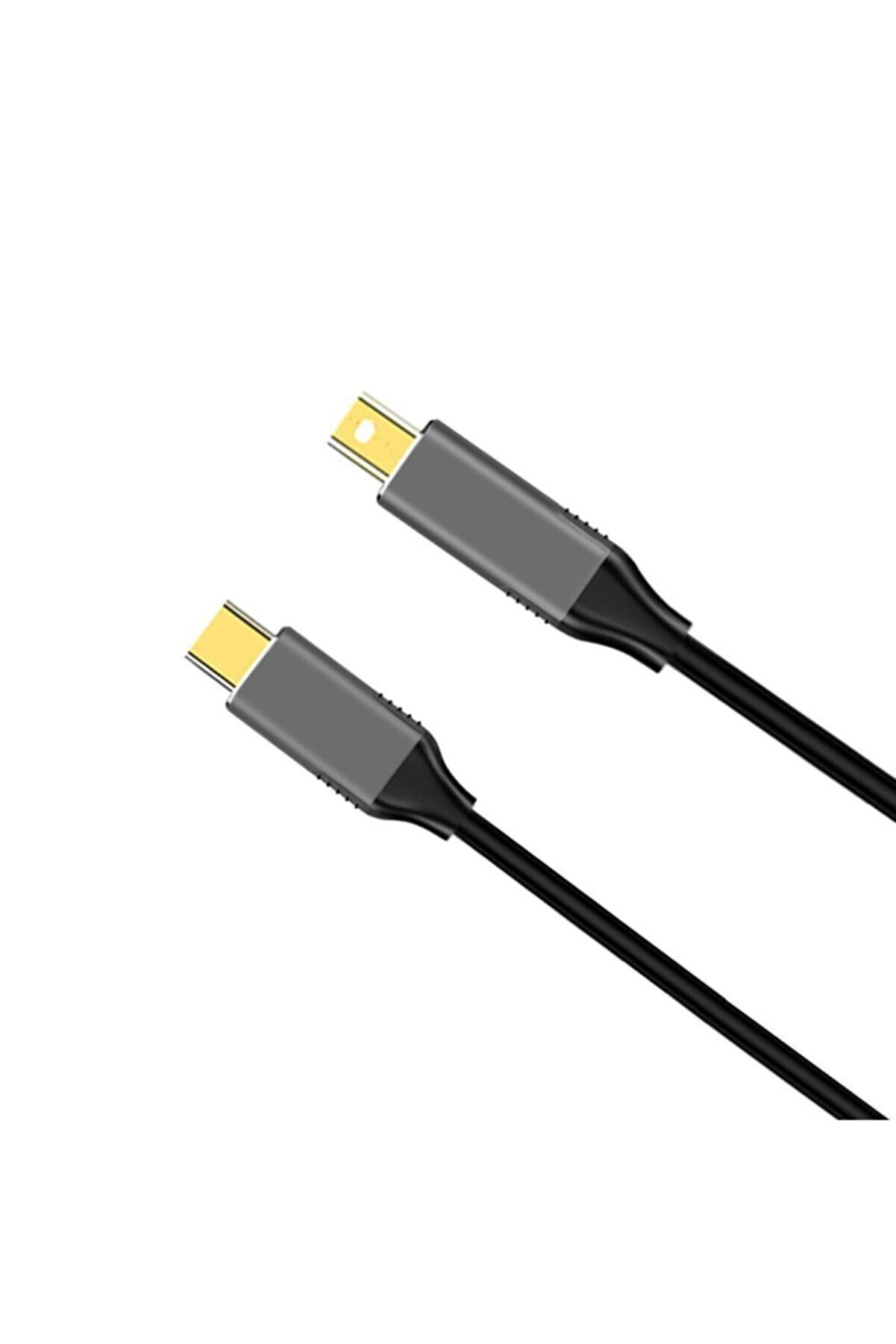 İki siyah USB-C kablosu. Konnektörler altın renginde. Kablolar beyaz bir arka plan üzerinde.