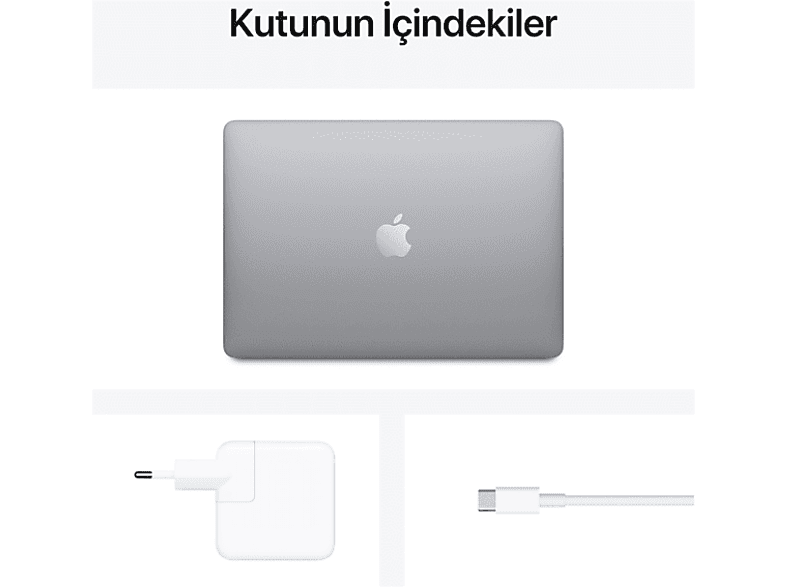 APPLE Z1240009K/ Mac Air/ M1/ 16GB RAM / 256GB SSD/ 13.3 inç/ Uzay