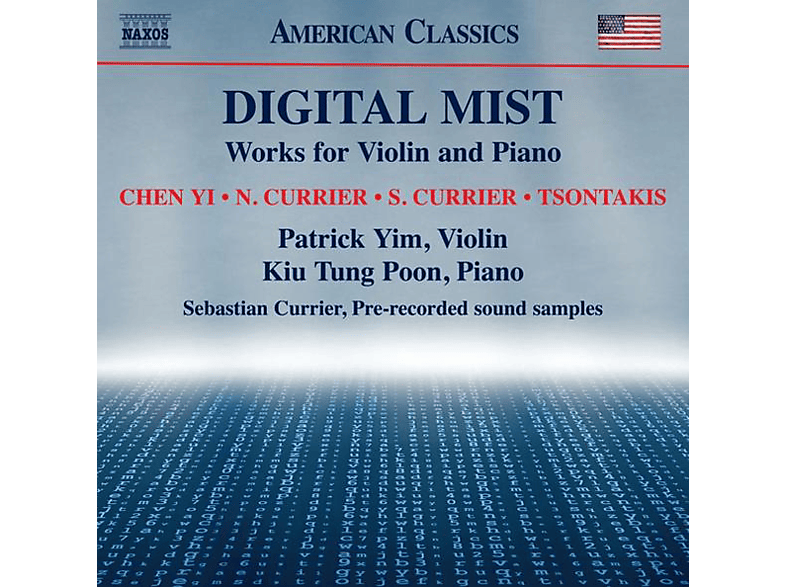 Yim,Patrick/Poon,Kiu Tung/Currier,Sebastian – Digital Mist-Works for Violin and Piano – (CD)