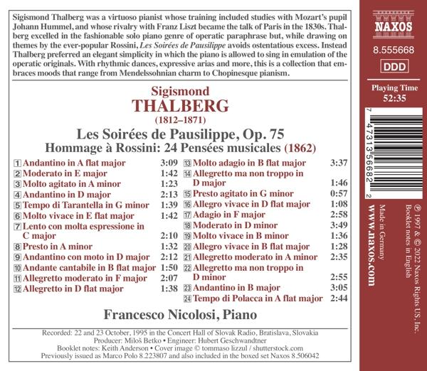 Francesco Nicolosi - Les Soirées de Pausilippe  - (CD)