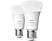 PHILIPS HUE White pack de 2 E27 - Ampoules (Blanc)