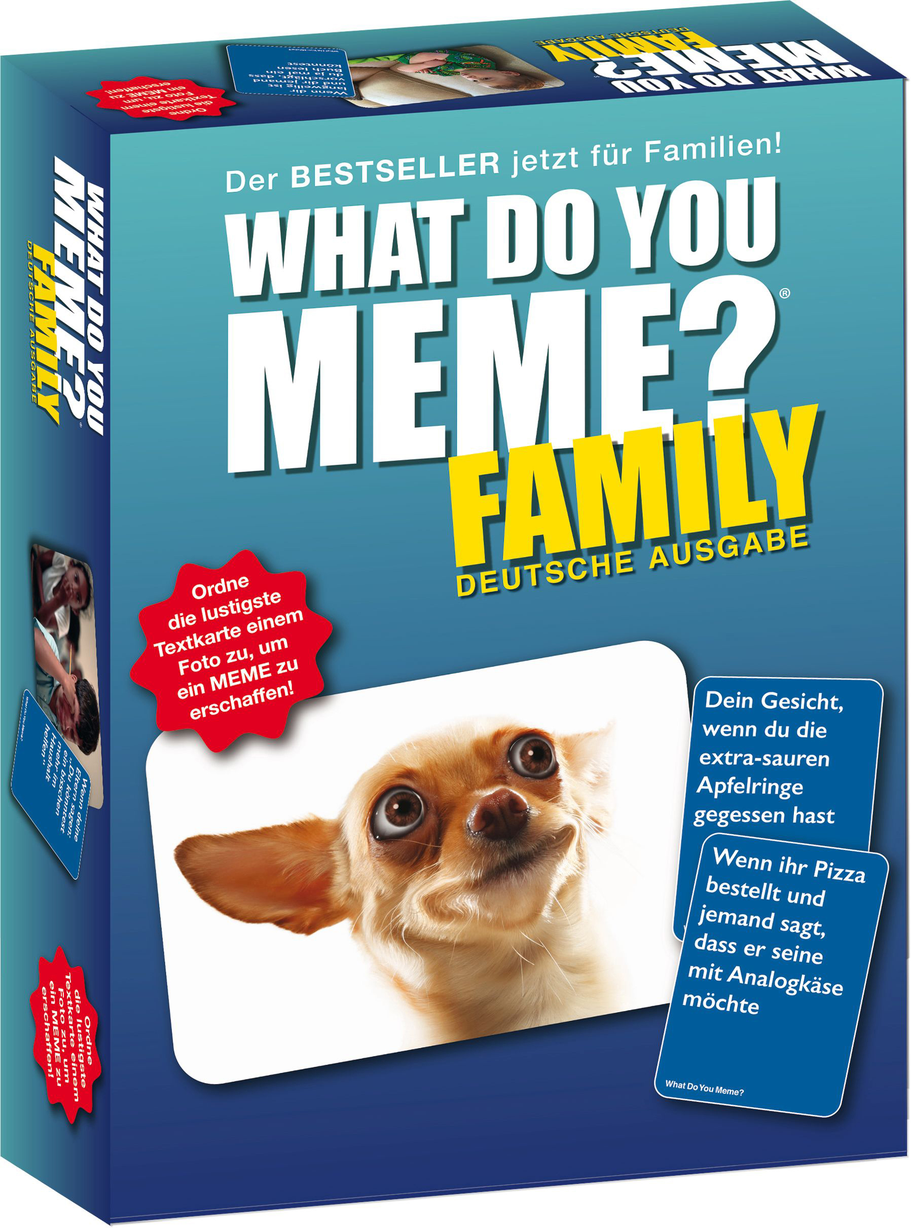HUTTER What Do You Meme - Family Edition (DE) Familienspiel Mehrfarbig