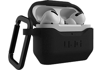 UAG Custodia in silicone per AirPods Pro - Guscio di protezione (Nero)