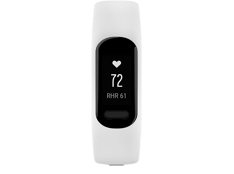 GARMIN Vivosmart 5, Smartwatch, 122 - 188 mm, Weiß