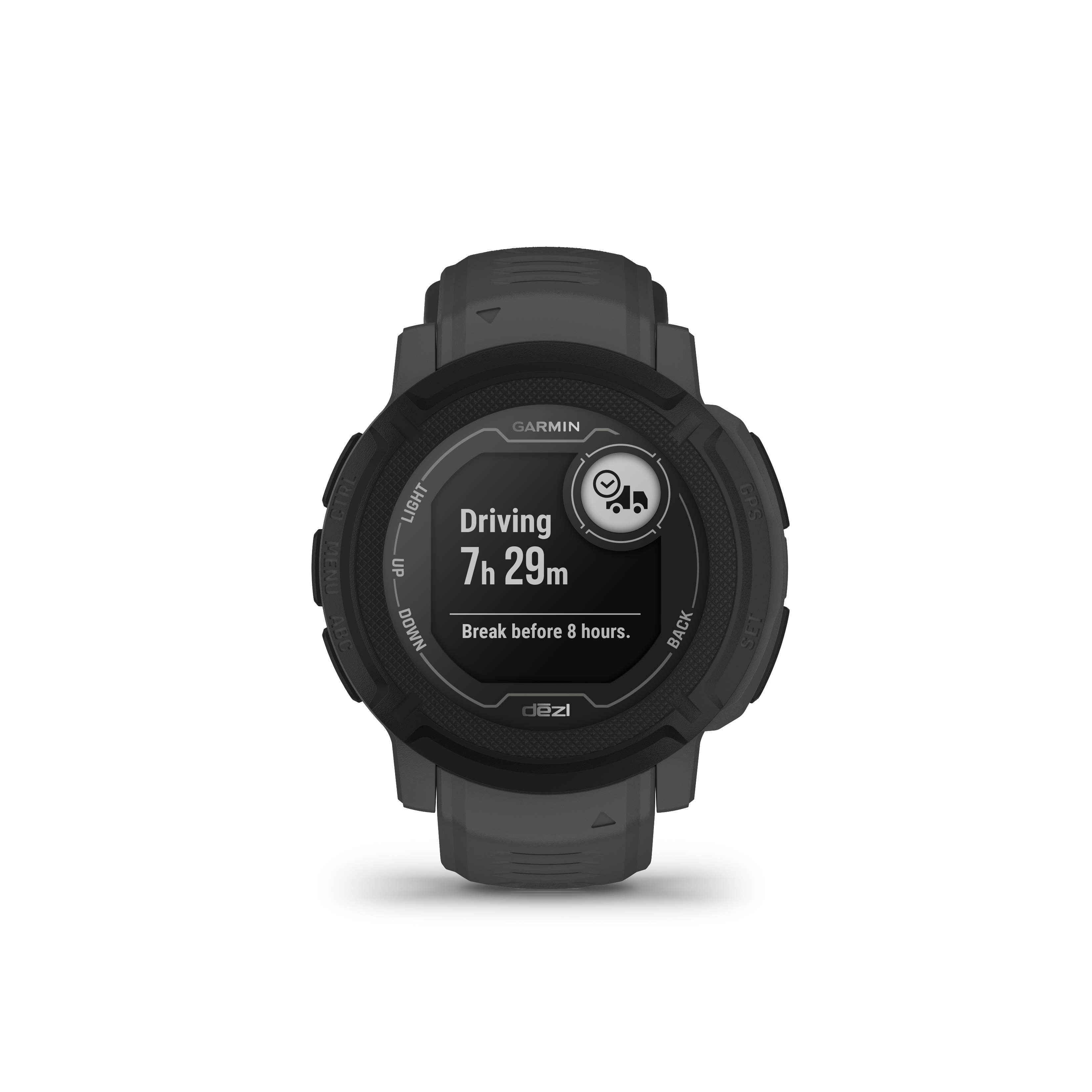 GARMIN Instinct 2 DEZL Edition Smartwatch Faserverstärktes Polymer Silikon, 135 - 230 mm, Schwarz