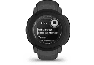 GARMIN Instinct 2 DEZL Edition Smartwatch Faserverstärktes Polymer Silikon, 135 - 230 mm, Schwarz