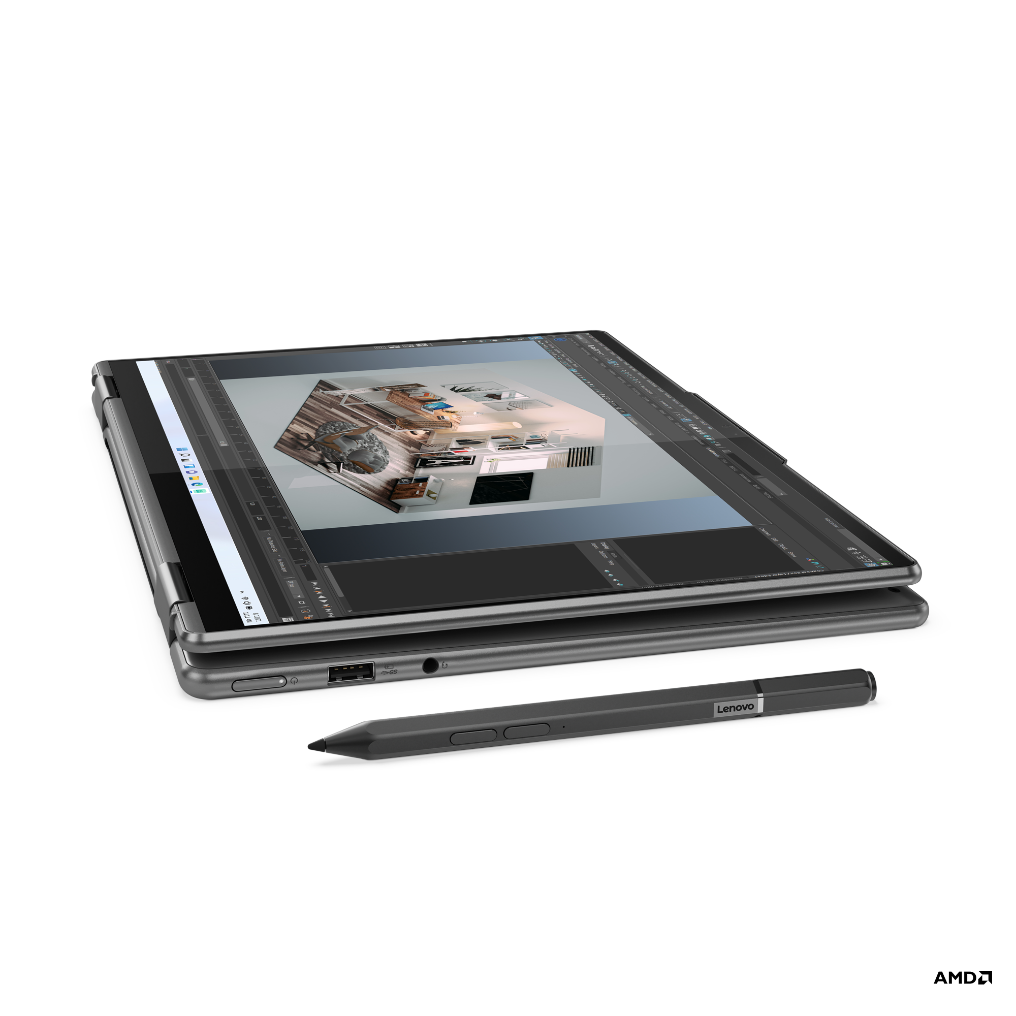 LENOVO Yoga 7 - 14 Zoll - AMD Ryzen™ 7 6800U - 16 GB - 512 GB - AMD Radeon™ 680M - Windows 11 Home