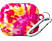 LAUT Tie Dye - Housse de protection (Hot Pink)