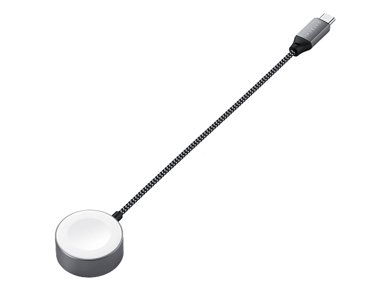 SATECHI ST-TCAW7CM - Magnetisches Ladegerät (Weltraum Grau)