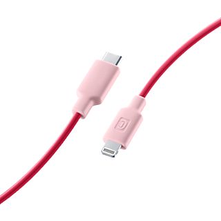 CELLULAR LINE Stylecolor - USB-C zu Lightning Kabel (Rosa)