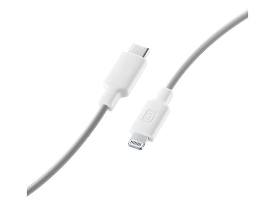 CELLULAR LINE Stylecolor - Cavo da USB-C a Lightning (Bianco)