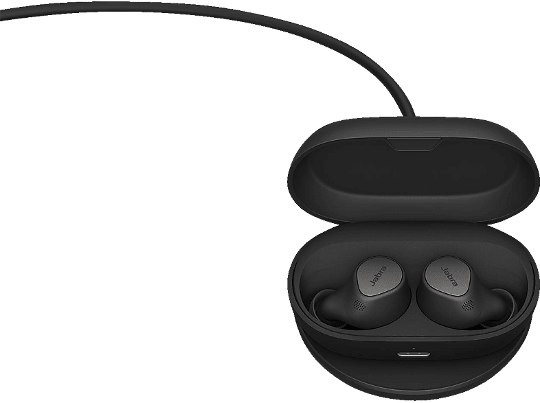 JABRA Elite 7 Pro WLC Pack, mit anpassbarem ANC, In-ear Kopfhörer Bluetooth Titan/Schwarz