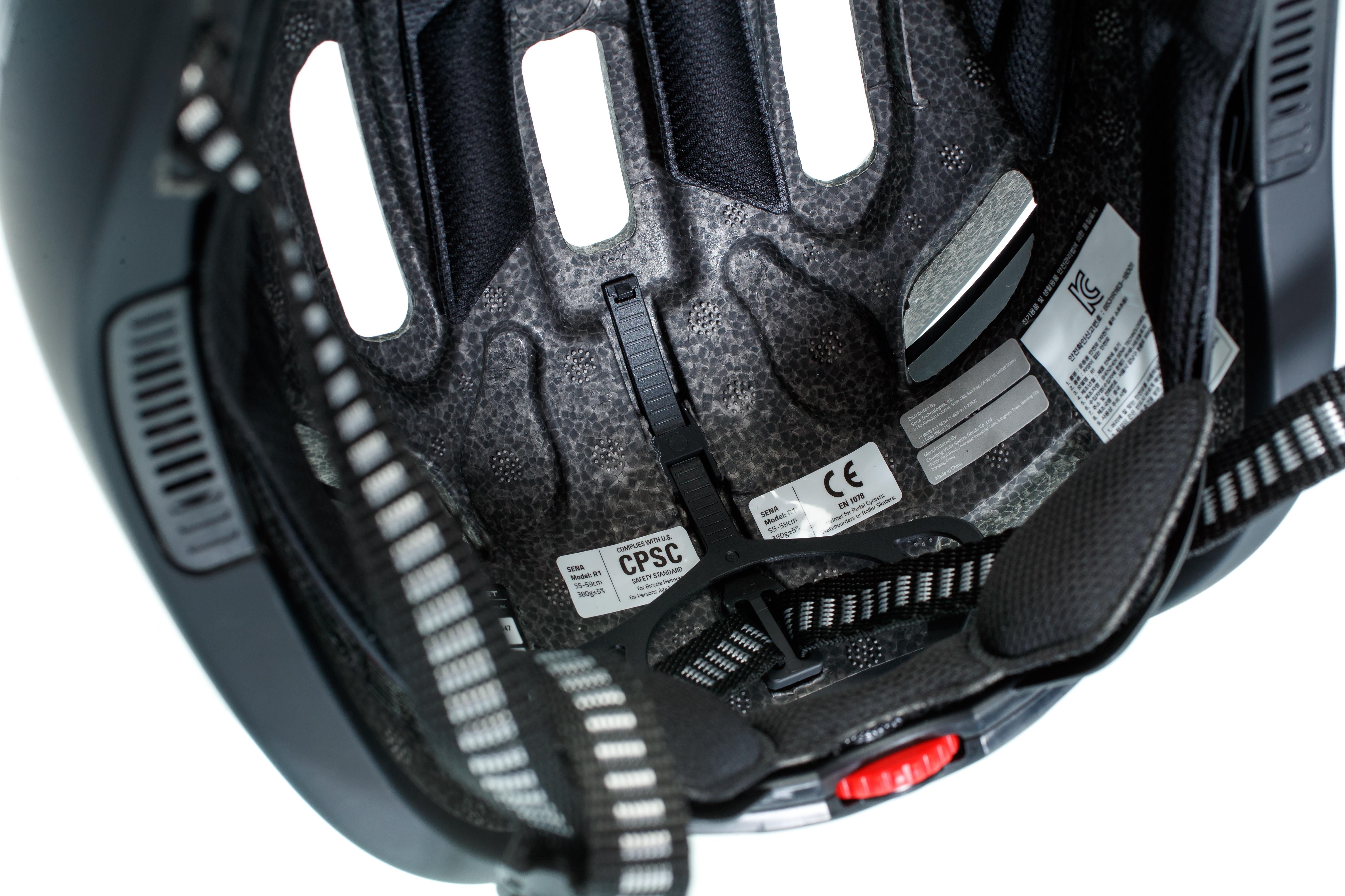 SENA Sena R1 Fahrrad Smart Helm - Ice Blue - Größe M (Fahrradhelm, Ice Blue)