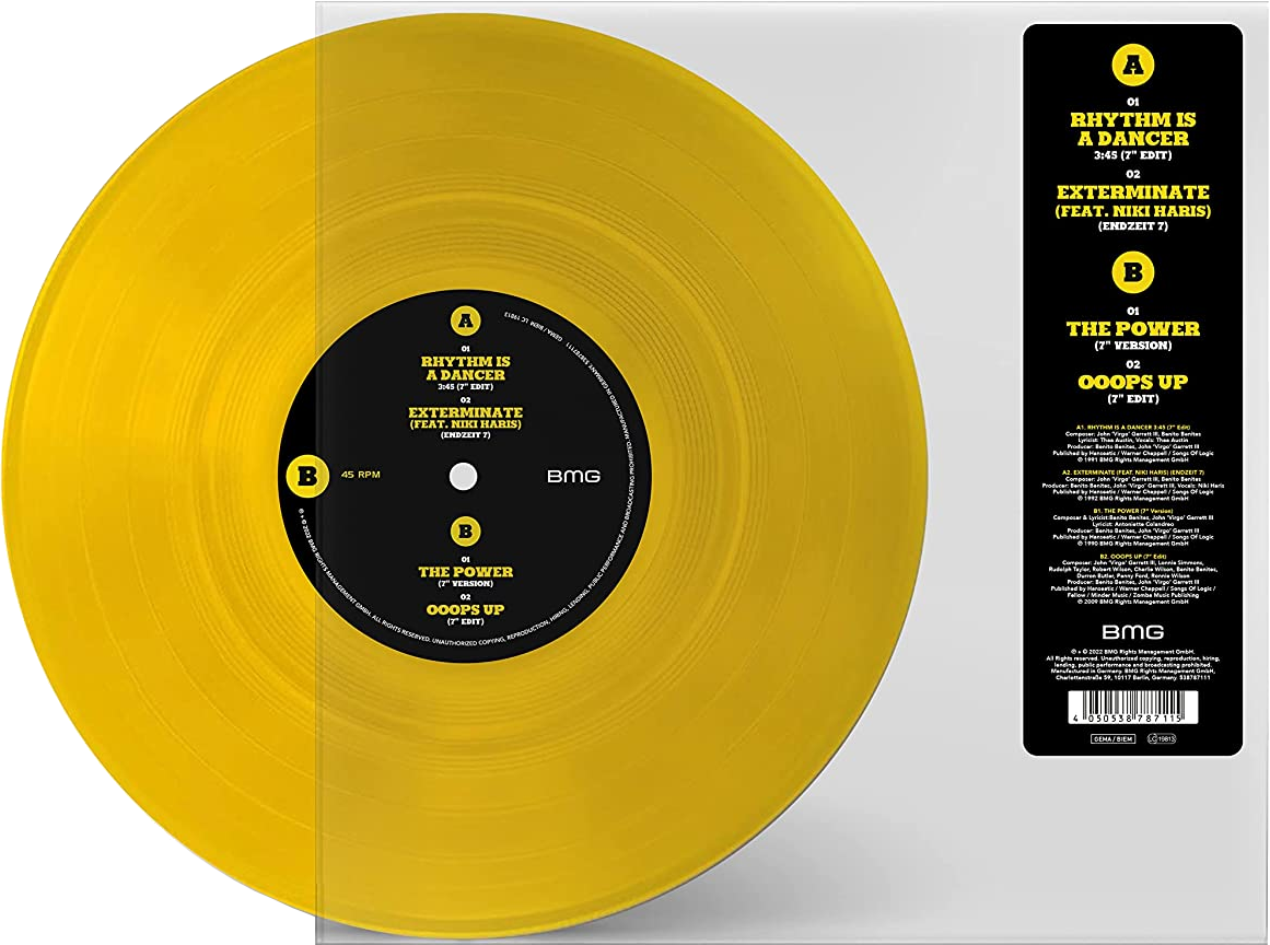 Snap! - Rhythm Is A Dancer (30th Anniversary) (Limited Gold Vinyl) (Vinyl EP (10")) (Vinyl LP (nagylemez))