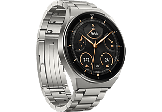 HUAWEI WATCH GT 3 Pro Titanium (46 mm) - Smartwatch (140 - 210 mm, Titano, Grigio titanio)