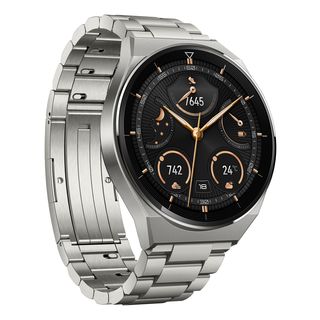 HUAWEI WATCH GT 3 Pro Titanium (46 mm) - Smartwatch (140 - 210 mm, Titane, Gris titane)