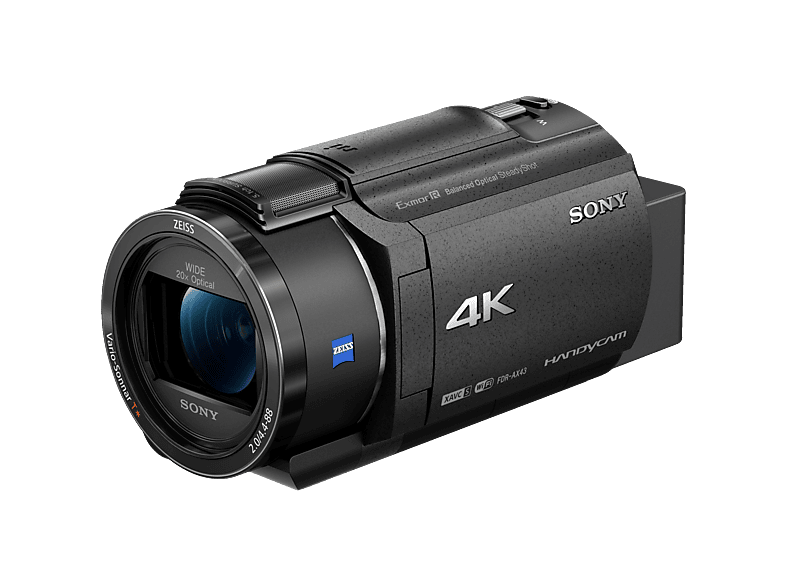 SONY FDR-AX43A- 4K | Handycam- Zwart | MediaMarkt