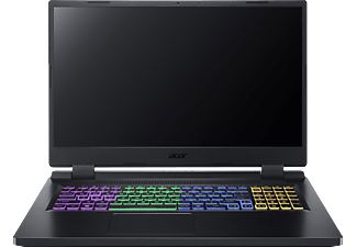 ACER Nitro 5 (AN517-42-R46G) mit 144 Hz Display &  RGB Tastaturbeleuchtung, Notebook mit 17,3 Zoll Display, AMD Ryzen™ 9 Prozessor, 16 GB RAM, 1 TB SSD, NVIDIA Geforce RTX 3070 Ti, Schwarz