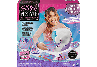 SPIN MASTER Coolmaker Stitch'N Style Fashion Studio Spielzeugnähmaschine, Mehrfarbig