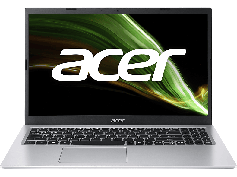 Display, UHD RAM, 3 Notebook Intel GB mit GB Aspire (A315-58-35FG), Intel® Grafik, Silver Pure 256 Prozessor, ACER SSD, i3 8 Zoll 15,6 Core™