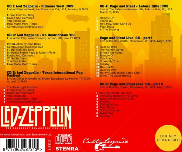 Led Zeppelin | The Broadcast Collection 1969-1983 CD | MediaMarkt