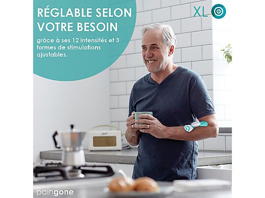 PAIN GONE Électrode electrostimulation T.E.N.S (XL)